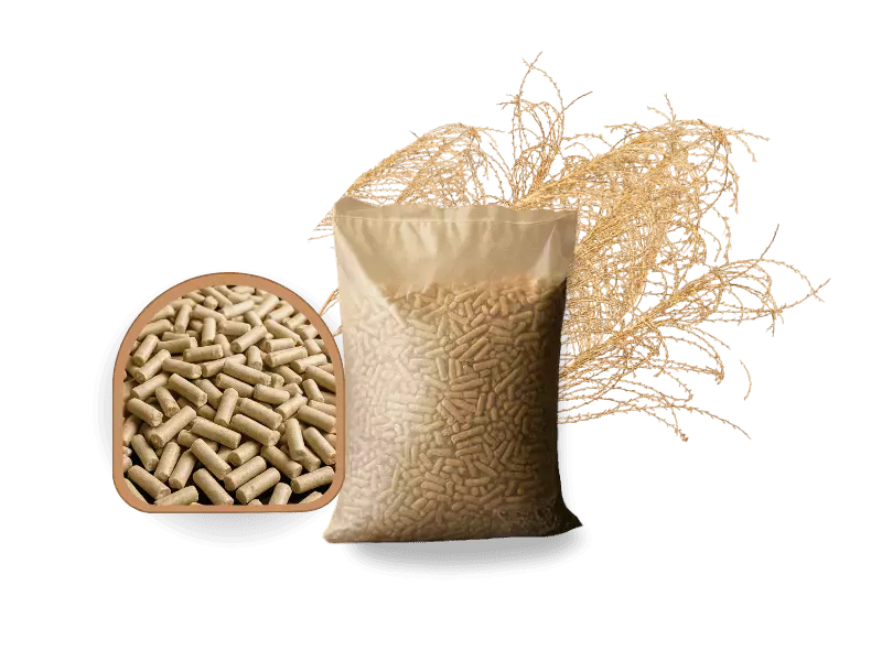 Miscanthus Pellets Einstreu 15 Kg
