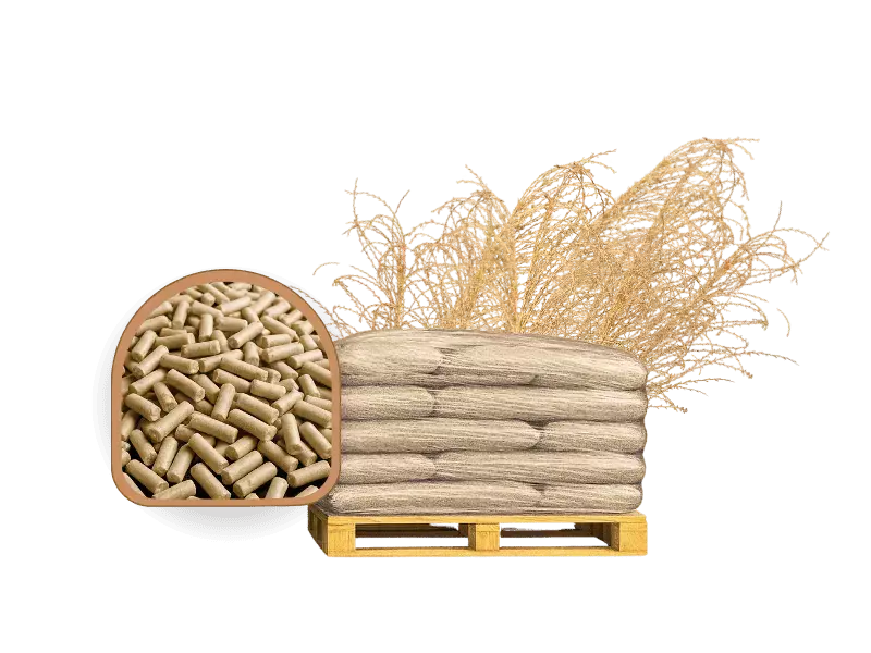 Miscanthus Pellets Einstreu 375 Kg