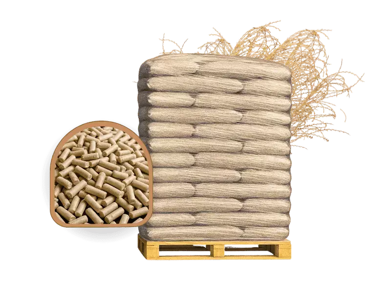 Miscanthus Pellets Einstreu 945 Kg