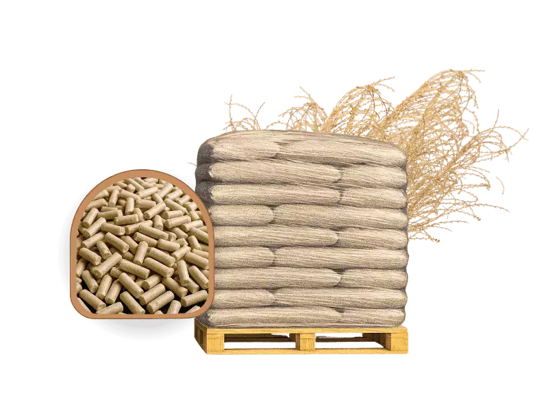 Miscanthus Pellets Einstreu 675 Kg