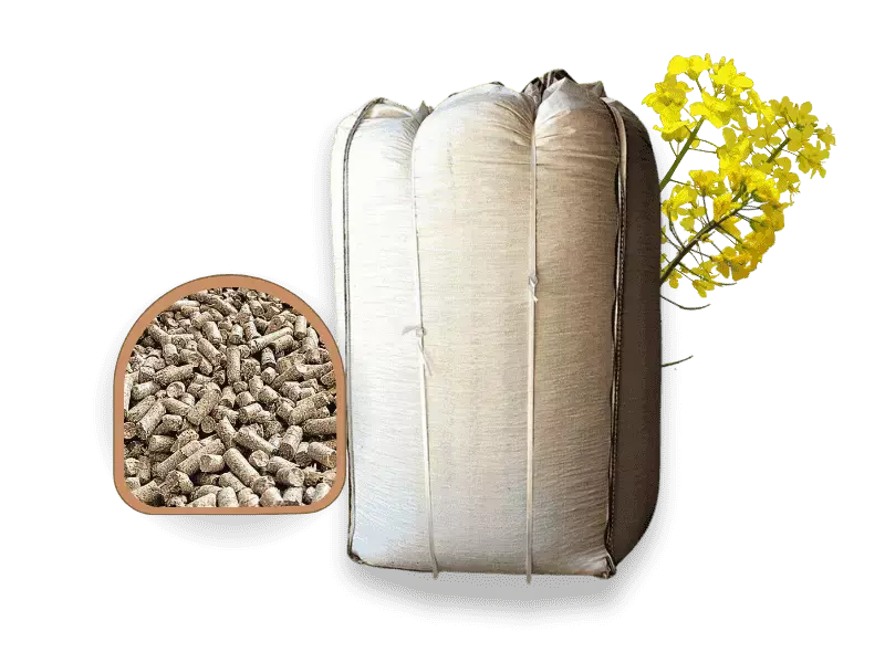 Rapsstrohpellets Einstreu Big Bag 1000 Kg