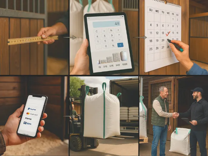 Holzpellets Einstreu 975 Kg | Einstreu.pro Holzpellets Einstreu 975 Kg – Bild 6