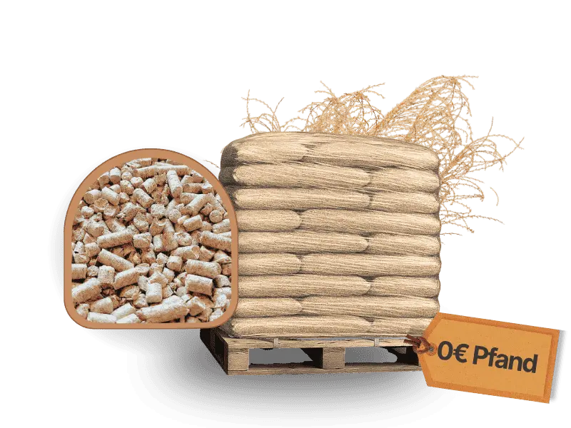 Miscanthus Pellets Einstreu 675 Kg