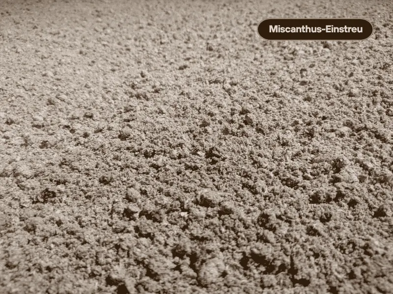 Miscanthus Pellets Vorher & Nachher im Pferdestall | Einstreu Vergleich