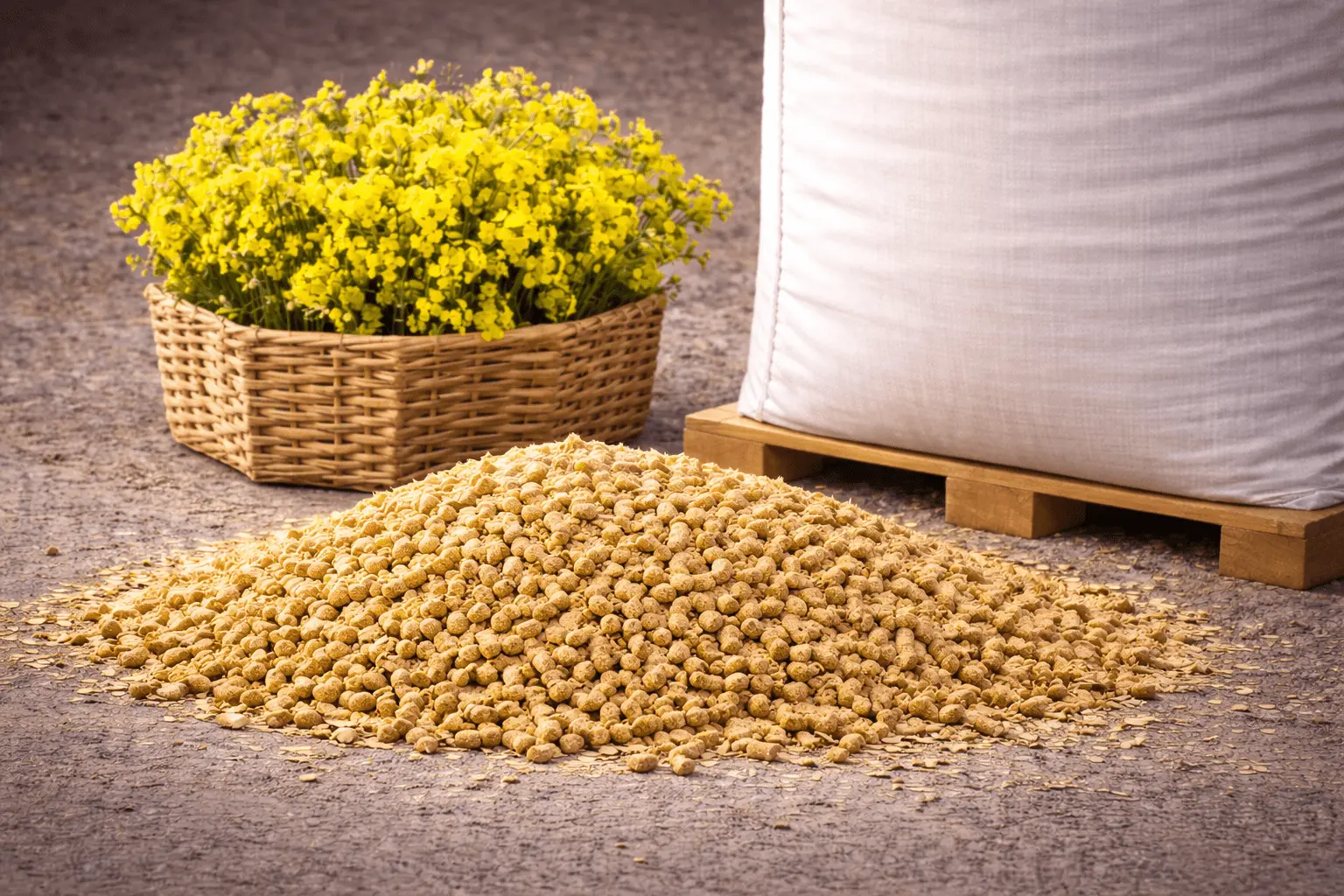 Rapspellets im BigBag