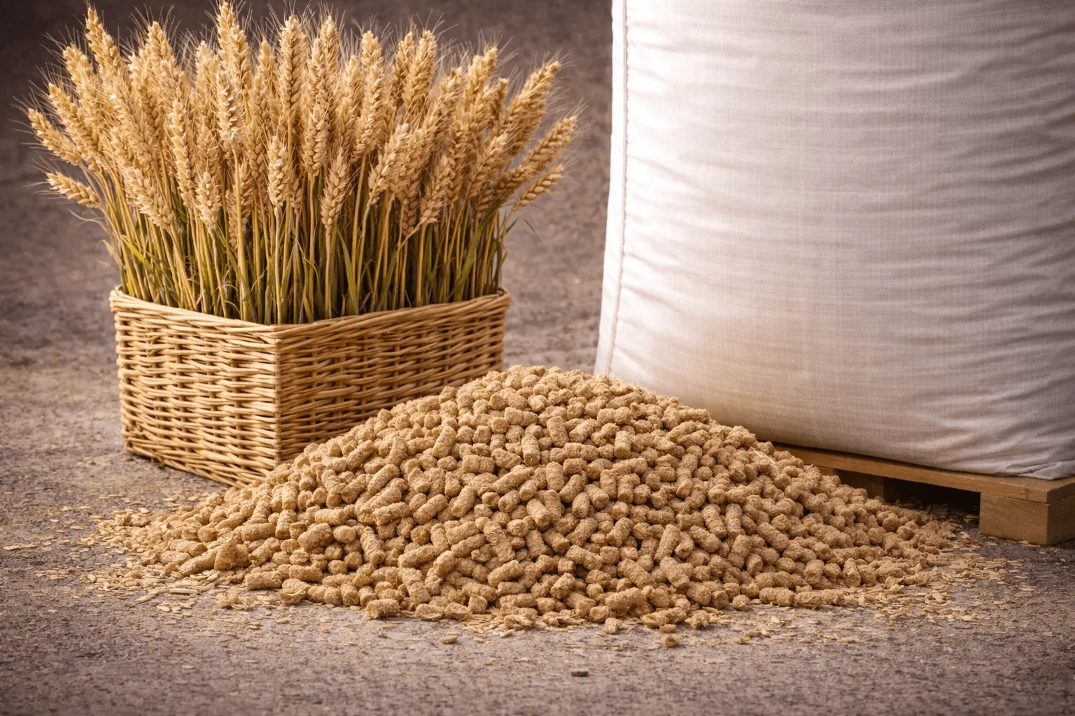 Strohpellets im BigBag